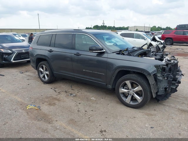 45421613 :رقم المزاد ، 1C4RJKBG3M8204938 vin ، 2021 Jeep Grand Cherokee L Limited 4x4 مزاد بيع