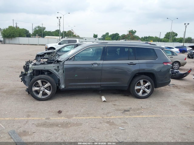 45421613 :رقم المزاد ، 1C4RJKBG3M8204938 vin ، 2021 Jeep Grand Cherokee L Limited 4x4 مزاد بيع