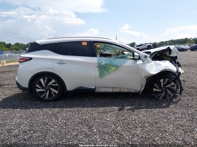 2018 Nissan Murano Platinum მანქანა იყიდება აუქციონზე, vin: 5N1AZ2MH4JN198829, აუქციონის ნომერი: 45421669