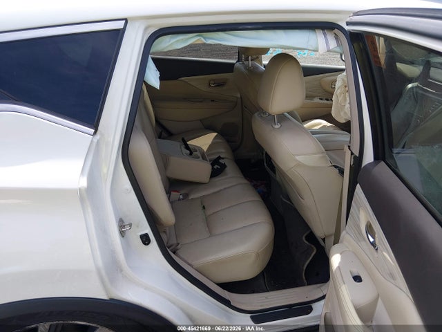 2018 Nissan Murano Platinum მანქანა იყიდება აუქციონზე, vin: 5N1AZ2MH4JN198829, აუქციონის ნომერი: 45421669