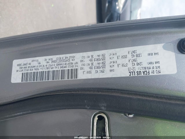 45421681 :رقم المزاد ، 3C4PDDEG2GT183642 vin ، 2016 Dodge Journey R/t مزاد بيع