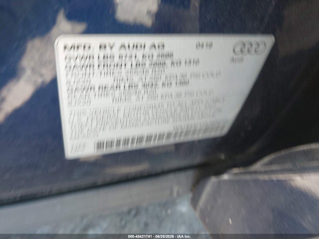 Продажа на аукционе авто 2019 Audi Sq5 3.0t Premium, vin: WA1B4AFY2K2095064, номер лота: 45421741
