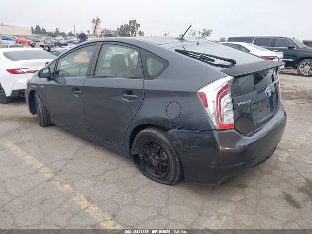 Продажа на аукционе авто 2014 Toyota Prius Three, vin: JTDKN3DU0E1744045, номер лота: 45421855