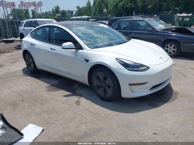 Aukcja sprzedaży 2021 Tesla Model 3 Standard Range Plus Rear-wheel Drive, vin: 5YJ3E1EA5MF968995, numer aukcji: 45421981