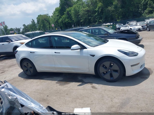 Aukcja sprzedaży 2021 Tesla Model 3 Standard Range Plus Rear-wheel Drive, vin: 5YJ3E1EA5MF968995, numer aukcji: 45421981