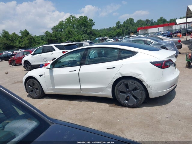 Aukcja sprzedaży 2021 Tesla Model 3 Standard Range Plus Rear-wheel Drive, vin: 5YJ3E1EA5MF968995, numer aukcji: 45421981
