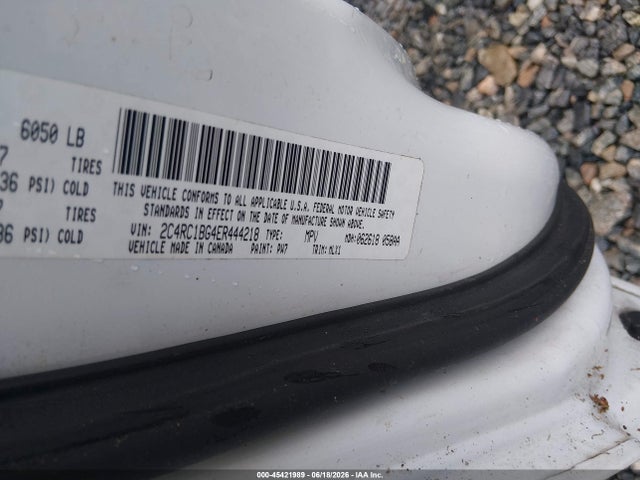 Продажа на аукционе авто 2014 Chrysler Town & Country Touring, vin: 2C4RC1BG4ER444218, номер лота: 45421989