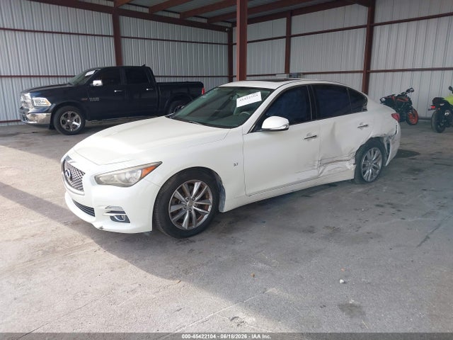 2015 Infiniti Q50 Premium მანქანა იყიდება აუქციონზე, vin: JN1BV7AP3FM337930, აუქციონის ნომერი: 45422104