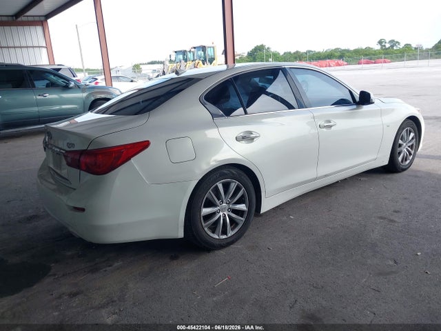 2015 Infiniti Q50 Premium მანქანა იყიდება აუქციონზე, vin: JN1BV7AP3FM337930, აუქციონის ნომერი: 45422104