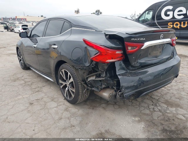 45422120 :رقم المزاد ، 1N4AA6AP9GC427000 vin ، 2016 Nissan Maxima 3.5 Sv مزاد بيع