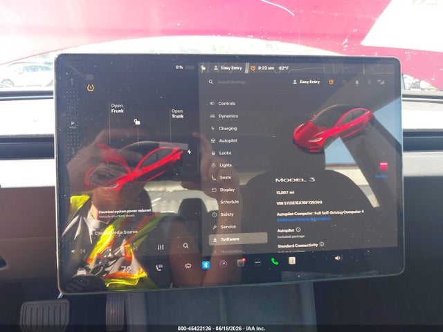 Продаж на аукціоні авто 2024 Tesla Model 3 Long Range Dual Motor All-wheel Drive/rear-wheel Drive, vin: 5YJ3E1EA7RF726300, номер лоту: 45422126