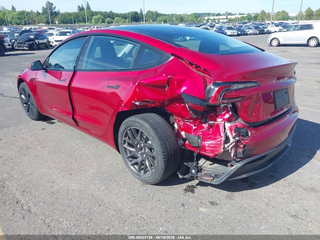 Продаж на аукціоні авто 2024 Tesla Model 3 Long Range Dual Motor All-wheel Drive/rear-wheel Drive, vin: 5YJ3E1EA7RF726300, номер лоту: 45422126