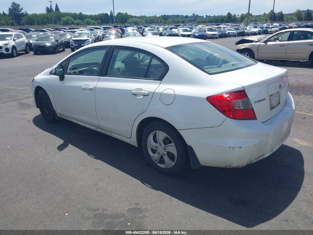 Продаж на аукціоні авто 2012 Honda Civic Lx, vin: 19XFB2F5XCE330775, номер лоту: 45422200