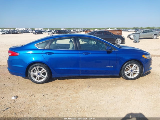 3FA6P0UU7JR209472 Ford Fusion Hybrid S