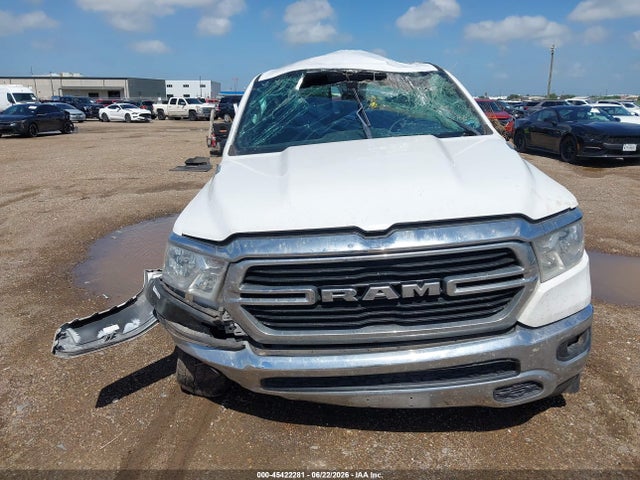 45422281 :رقم المزاد ، 1C6SRFFT8MN644641 vin ، 2021 Ram 1500 Lone Star  4x4 5'7 Box مزاد بيع