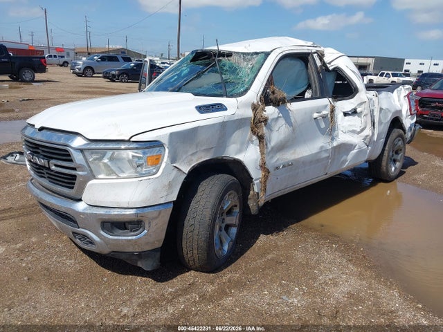 45422281 :رقم المزاد ، 1C6SRFFT8MN644641 vin ، 2021 Ram 1500 Lone Star  4x4 5'7 Box مزاد بيع