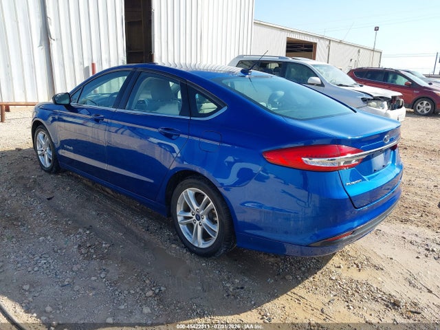 3FA6P0UU1JR254391 Ford Fusion Hybrid S