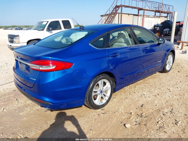 3FA6P0UU1JR254391 Ford Fusion Hybrid S