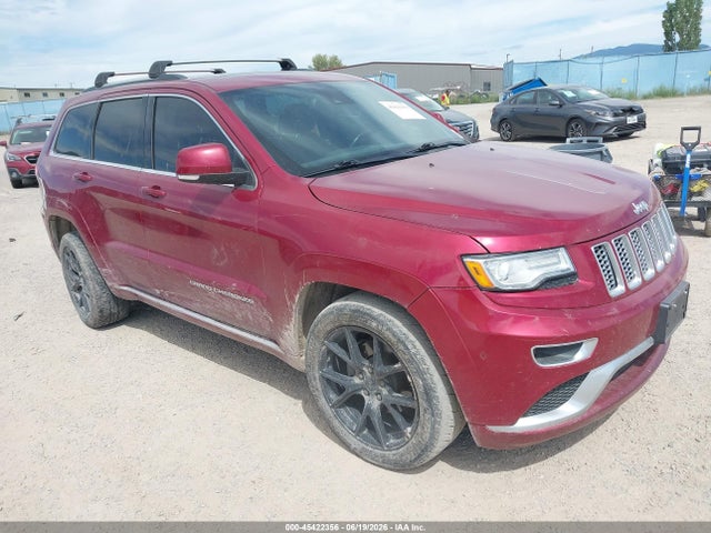 Продажа на аукционе авто 2015 Jeep Grand Cherokee Summit, vin: 1C4RJFJG4FC665123, номер лота: 45422356
