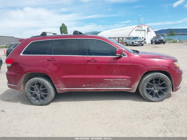 Продаж на аукціоні авто 2015 Jeep Grand Cherokee Summit, vin: 1C4RJFJG4FC665123, номер лоту: 45422356
