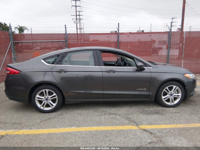 3FA6P0UU3JR278918 Ford Fusion Hybrid S