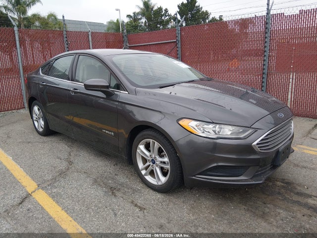 3FA6P0UU3JR278918 Ford Fusion Hybrid S