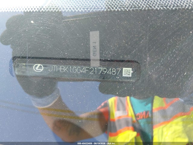Aukcja sprzedaży 2015 Lexus Es 350, vin: JTHBK1GG4F2179487, numer aukcji: 45422409