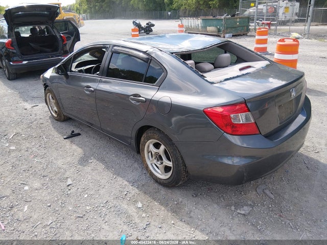Auction sale of the 2012 Honda Civic Lx, vin: 19XFB2F52CE350678, lot number: 45422416