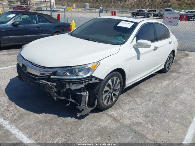 Продаж на аукціоні авто 2017 Honda Accord Hybrid Ex-l, vin: JHMCR6F52HC000650, номер лоту: 45422485