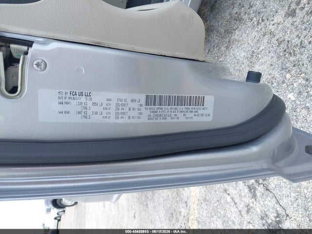 Dodge Grand Caravan Se 2018 2C4RDGBG7JR313181 Image 9