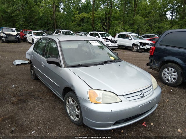 Aukcja sprzedaży 2002 Honda Civic Lx, vin: 2HGES16562H537769, numer aukcji: 45422882
