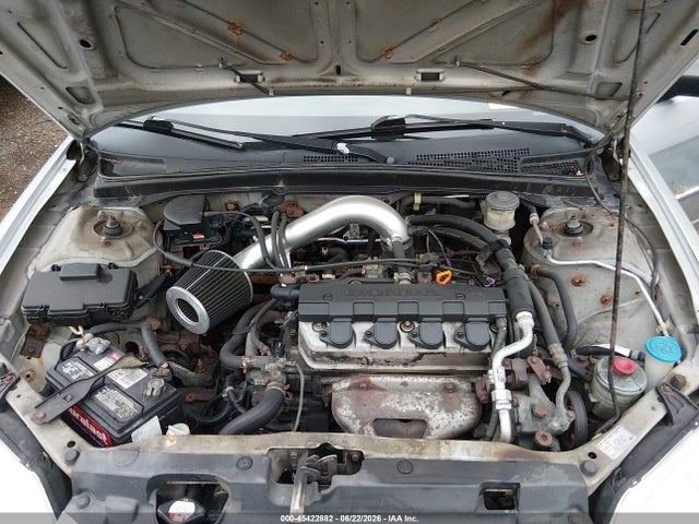 Aukcja sprzedaży 2002 Honda Civic Lx, vin: 2HGES16562H537769, numer aukcji: 45422882