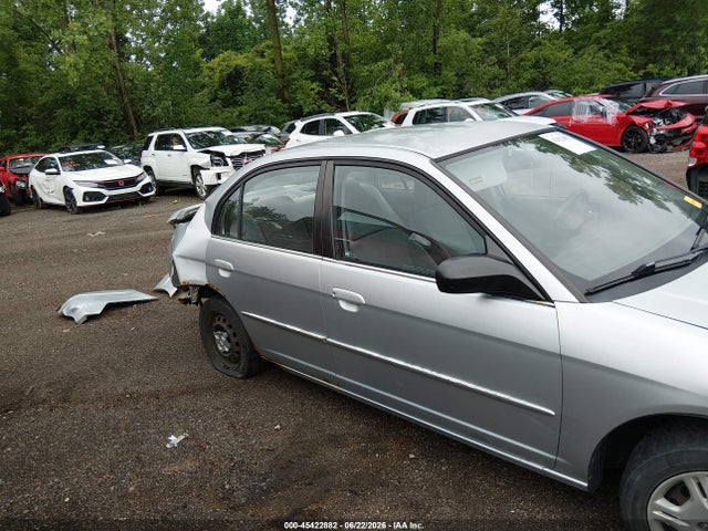 Aukcja sprzedaży 2002 Honda Civic Lx, vin: 2HGES16562H537769, numer aukcji: 45422882