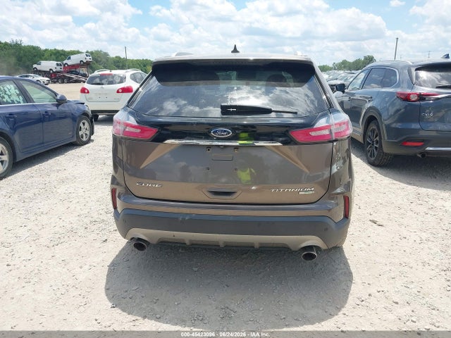 2019 Ford Edge Titanium მანქანა იყიდება აუქციონზე, vin: 2FMPK3K94KBB53502, აუქციონის ნომერი: 45423096