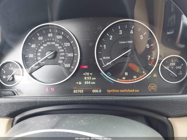 2013 Bmw 328i მანქანა იყიდება აუქციონზე, vin: WBA3C1G5XDNN93495, აუქციონის ნომერი: 45423126