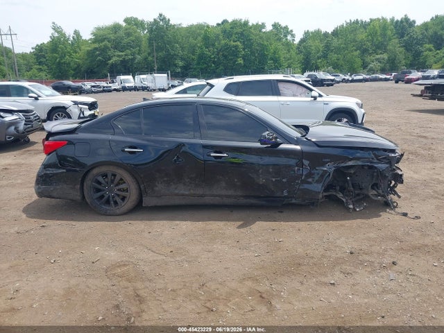2017 Infiniti Q50 3.0t Premium მანქანა იყიდება აუქციონზე, vin: JN1EV7AR1HM833195, აუქციონის ნომერი: 45423229