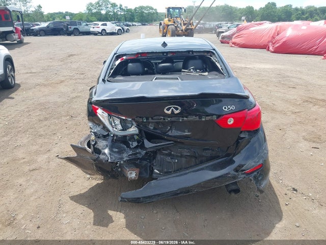 2017 Infiniti Q50 3.0t Premium მანქანა იყიდება აუქციონზე, vin: JN1EV7AR1HM833195, აუქციონის ნომერი: 45423229