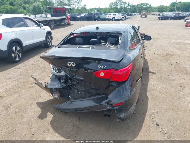 2017 Infiniti Q50 3.0t Premium მანქანა იყიდება აუქციონზე, vin: JN1EV7AR1HM833195, აუქციონის ნომერი: 45423229