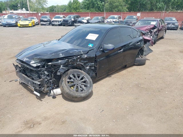 2017 Infiniti Q50 3.0t Premium მანქანა იყიდება აუქციონზე, vin: JN1EV7AR1HM833195, აუქციონის ნომერი: 45423229