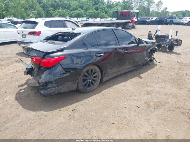 2017 Infiniti Q50 3.0t Premium მანქანა იყიდება აუქციონზე, vin: JN1EV7AR1HM833195, აუქციონის ნომერი: 45423229