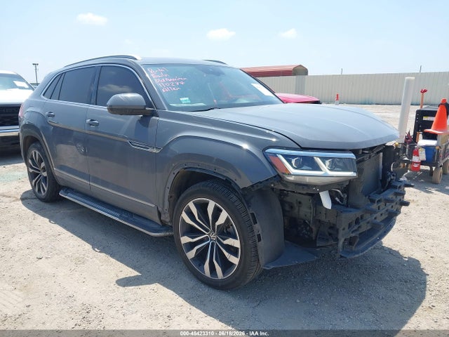 2022 Volkswagen Atlas Cross Sport 3.6l V6 Sel Premium R-line მანქანა იყიდება აუქციონზე, vin: 1V2FE2CA7NC210255, აუქციონის ნომერი: 45423310