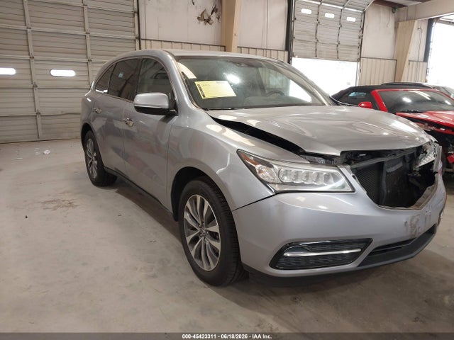Продажа на аукционе авто 2016 Acura Mdx Technology   Acurawatch Plus Packages/technology Package, vin: 5FRYD4H4XGB016464, номер лота: 45423311
