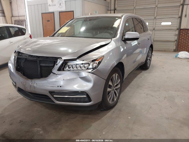 2016 Acura Mdx Technology   Acurawatch Plus Packages/technology Package მანქანა იყიდება აუქციონზე, vin: 5FRYD4H4XGB016464, აუქციონის ნომერი: 45423311