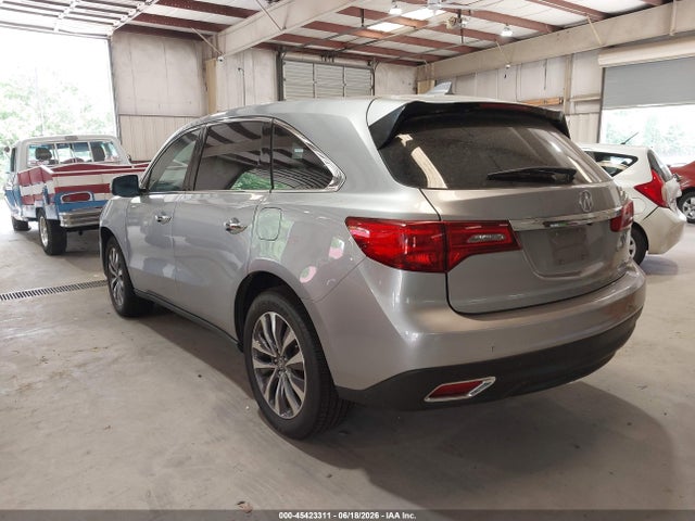 2016 Acura Mdx Technology   Acurawatch Plus Packages/technology Package მანქანა იყიდება აუქციონზე, vin: 5FRYD4H4XGB016464, აუქციონის ნომერი: 45423311