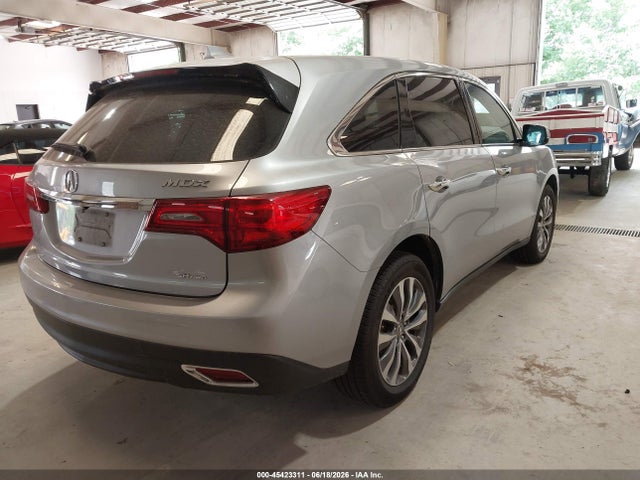 2016 Acura Mdx Technology   Acurawatch Plus Packages/technology Package მანქანა იყიდება აუქციონზე, vin: 5FRYD4H4XGB016464, აუქციონის ნომერი: 45423311