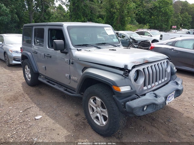 Продаж на аукціоні авто 2019 Jeep Wrangler Unlimited Sport S 4x4, vin: 1C4HJXDG3KW615979, номер лоту: 45423312