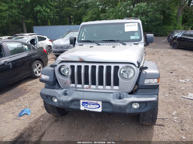 45423312 :رقم المزاد ، 1C4HJXDG3KW615979 vin ، 2019 Jeep Wrangler Unlimited Sport S 4x4 مزاد بيع