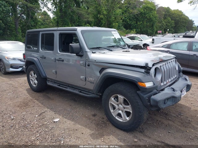 45423312 :رقم المزاد ، 1C4HJXDG3KW615979 vin ، 2019 Jeep Wrangler Unlimited Sport S 4x4 مزاد بيع