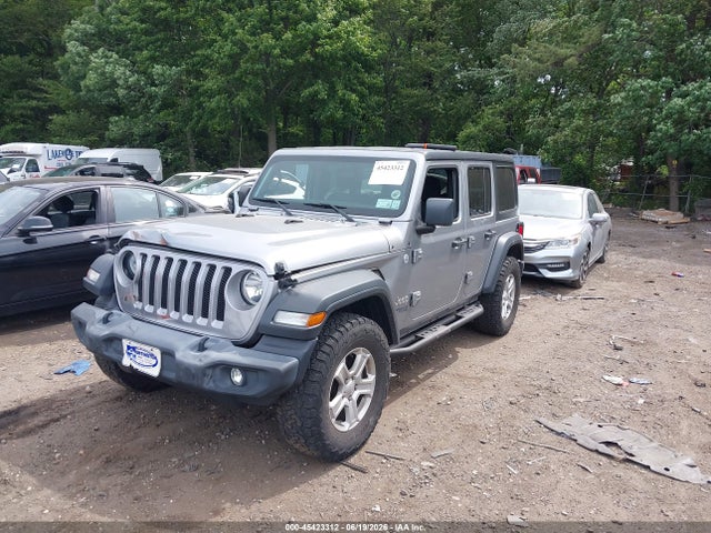 45423312 :رقم المزاد ، 1C4HJXDG3KW615979 vin ، 2019 Jeep Wrangler Unlimited Sport S 4x4 مزاد بيع