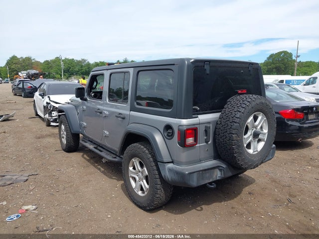 45423312 :رقم المزاد ، 1C4HJXDG3KW615979 vin ، 2019 Jeep Wrangler Unlimited Sport S 4x4 مزاد بيع